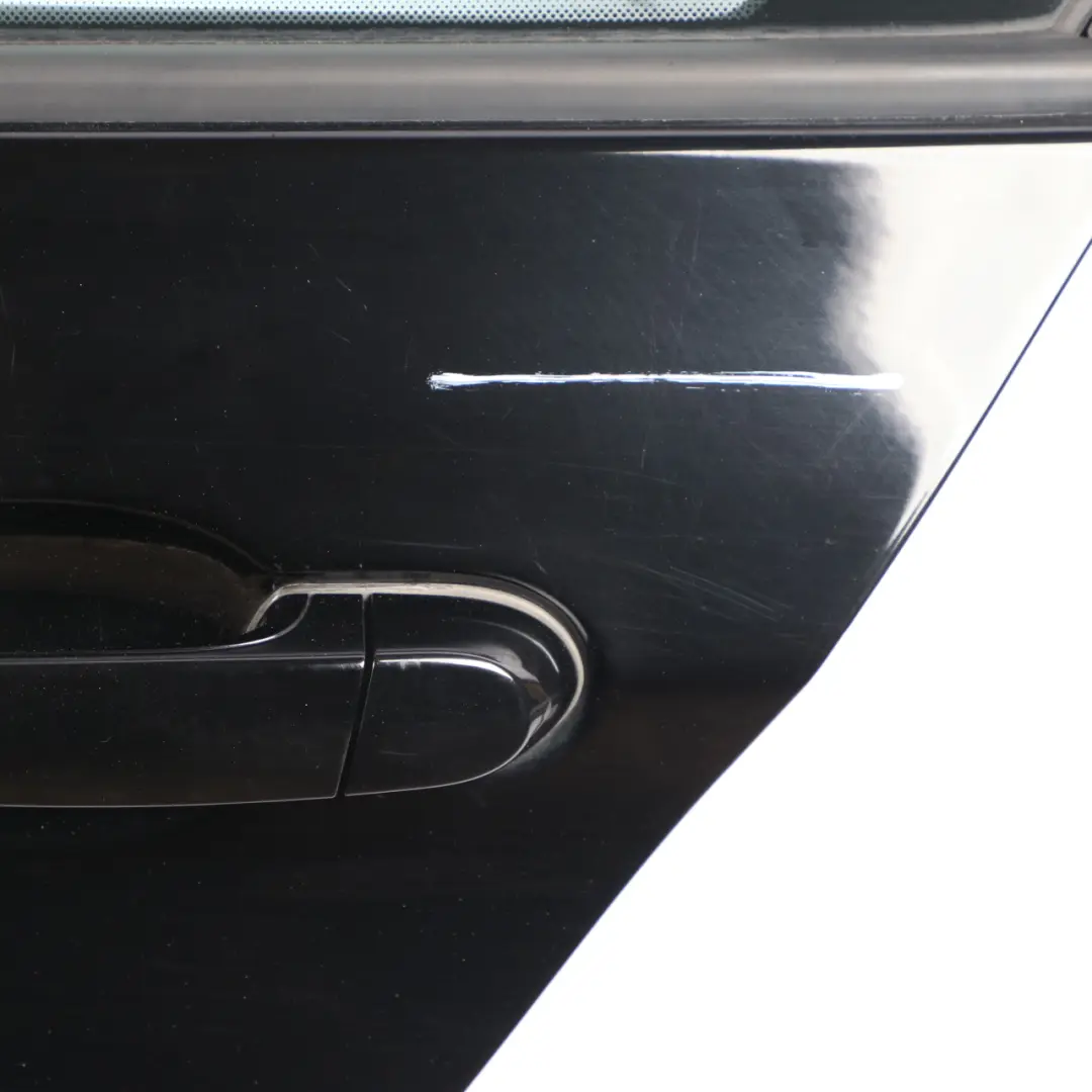 BMW F30 Saloon Rear Left Door N/S Schwarz 2 Black - 668