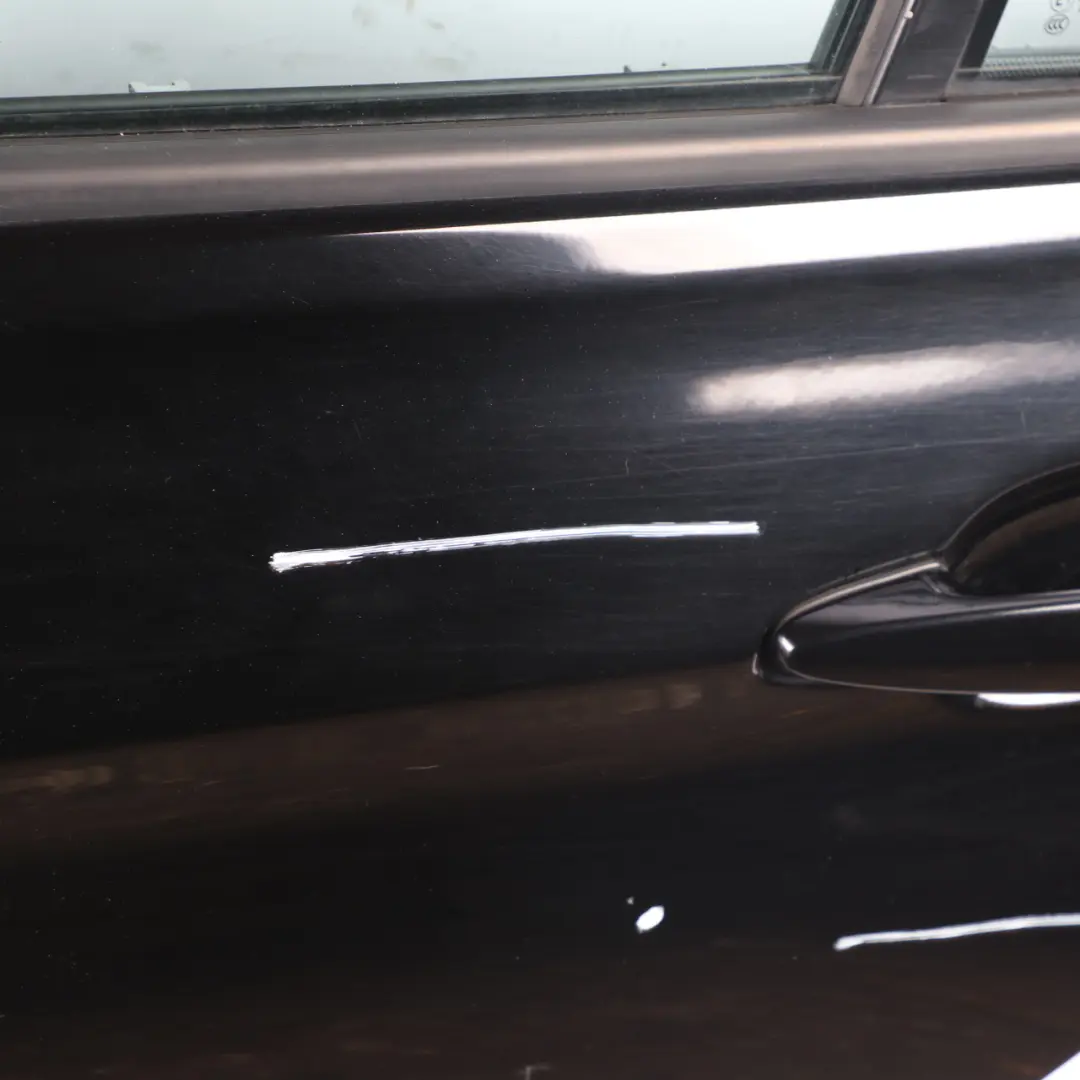 BMW F30 Saloon Rear Left Door N/S Schwarz 2 Black - 668