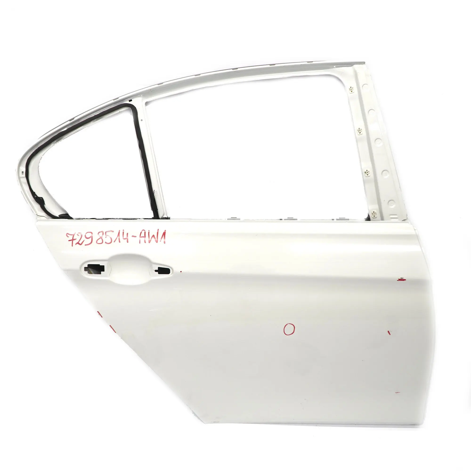 BMW F30 Door Rear Right O/S Alpinweiss 3 Alpine White - 300