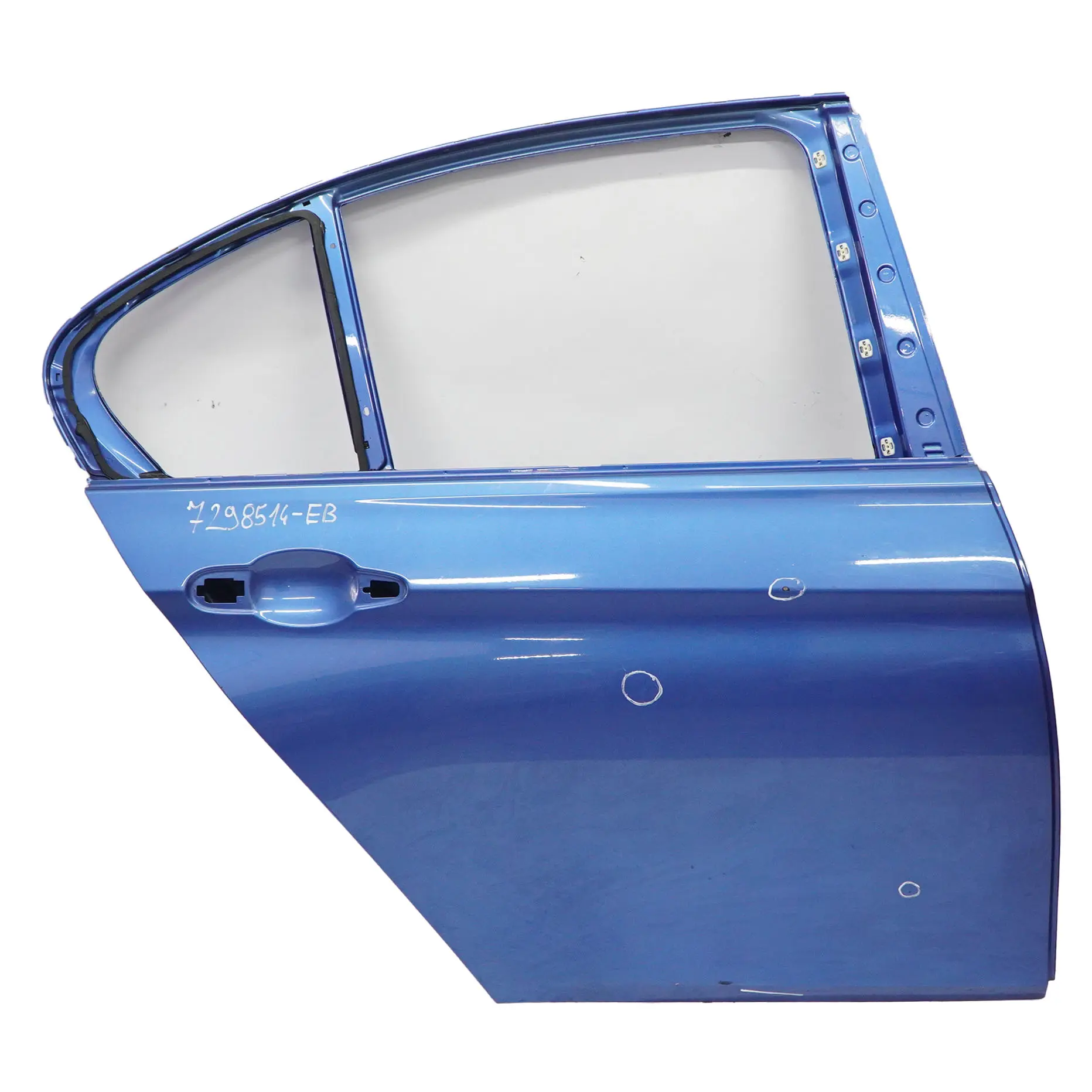 BMW F30 Saloon Door Rear Right O/S Estorilblau Estoril Blue Metallic - B45