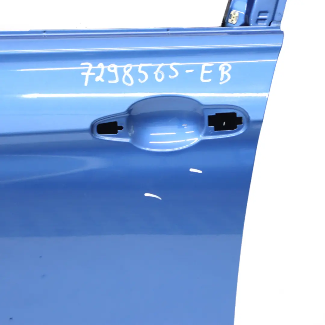 BMW F30 F31 Front Left Door N/S Estorilblau Estoril Blue II Metallic - B45