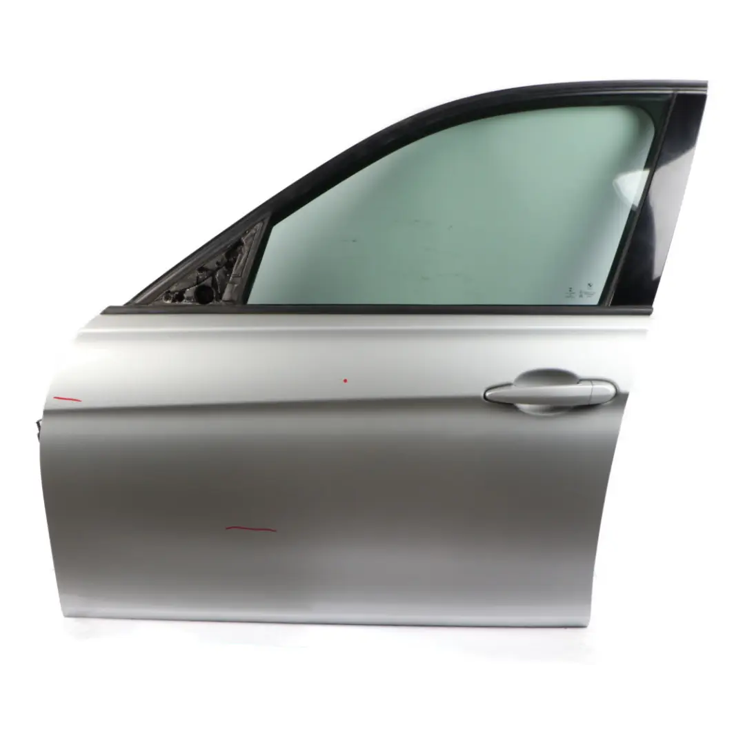 BMW F30 F31 Front Left Door N/S Glacier Silber Silver Metallic - A83