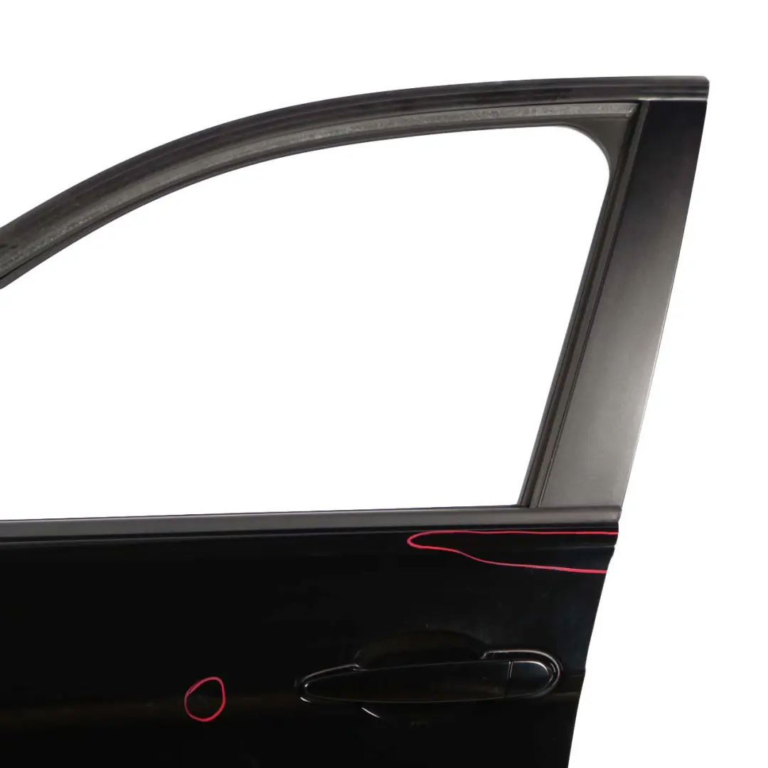 BMW 3 Series F30 F31 Front Left Door N/S Schwarz 2 Black - 668