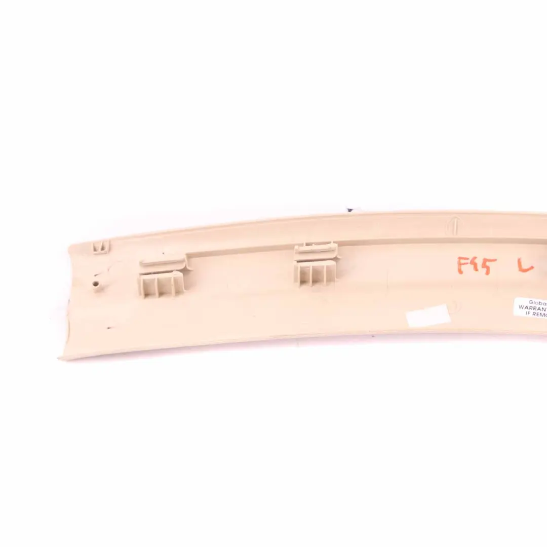 Door Entrance Cover BMW F45 Left N/S Inner Trim Strip Canberra Beige 7298841