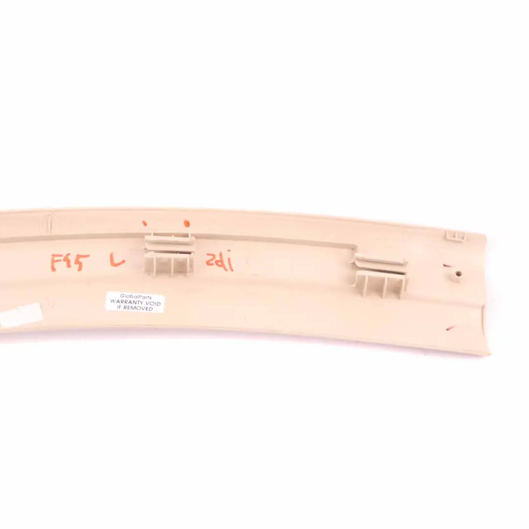 Door Entrance Cover BMW F45 Left N/S Inner Trim Strip Canberra Beige 7298841