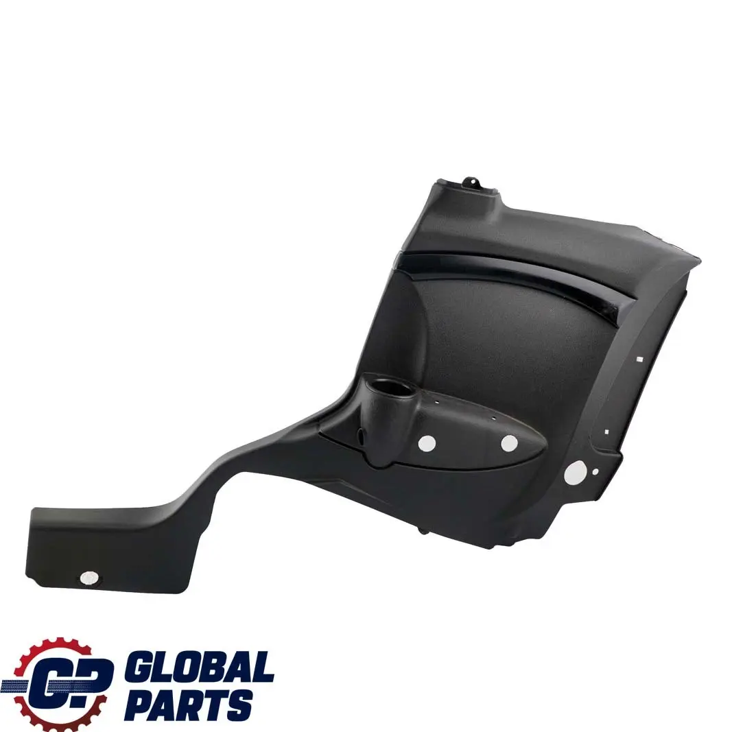 Mini Clubman R55 LCI Panel lateral trasero derecho Carbono Negro Piano