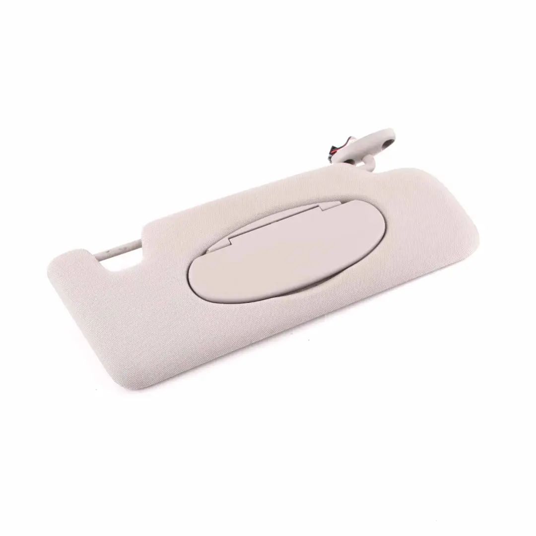 Sun Visor BMW i3 I01 Right O/S Illuminated Mirror Trim Panel Carumgrau
