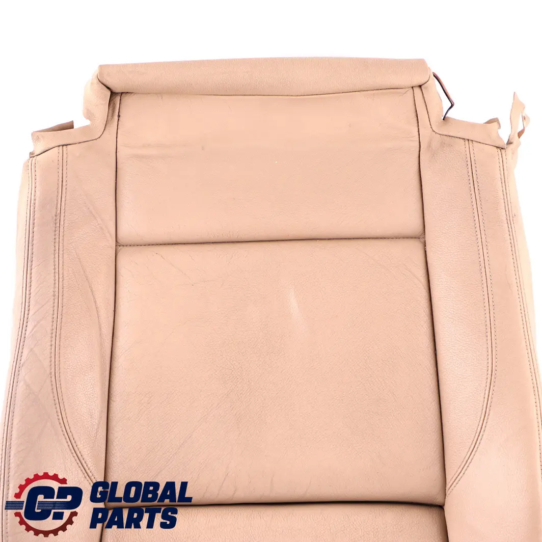 BMW X5 X6 E70 E71 Heated Sport Front Driver Seat Cover Trim Leather Beige