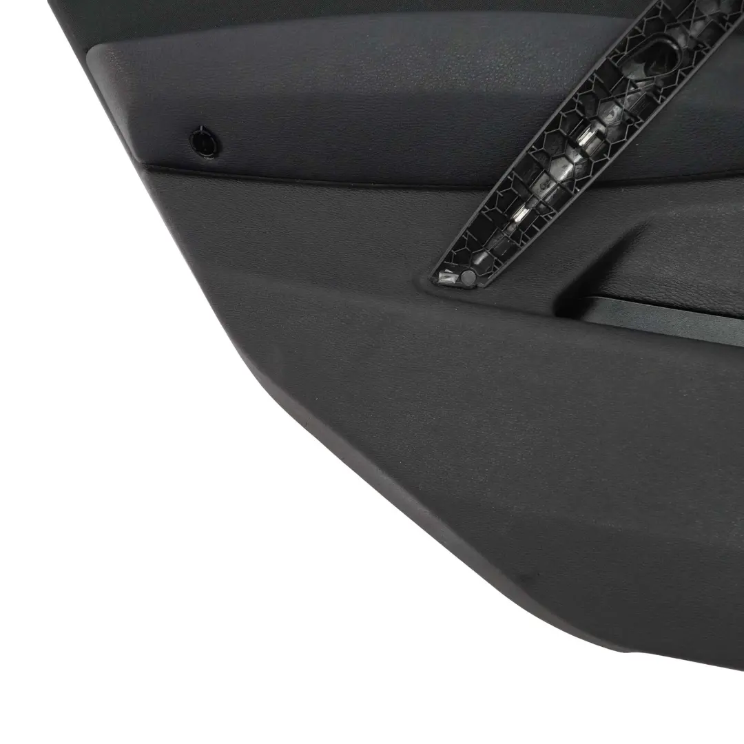 BMW E83 LCI Rear Left Door Card Lining Cloth Black