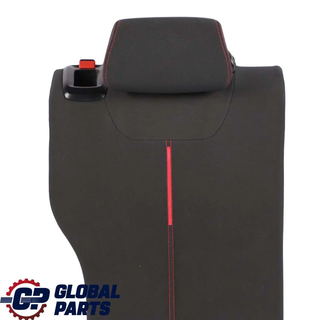 BMW 3 F31 Touring Rear Right Seat O/S Backrest Cover Cloth Anthracite Red