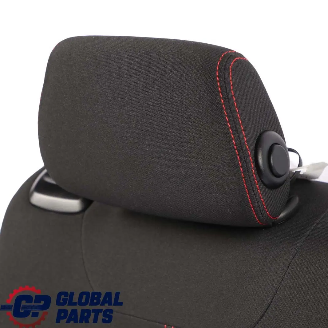 BMW 3 F31 Touring Rear Right Seat O/S Backrest Cover Cloth Anthracite Red