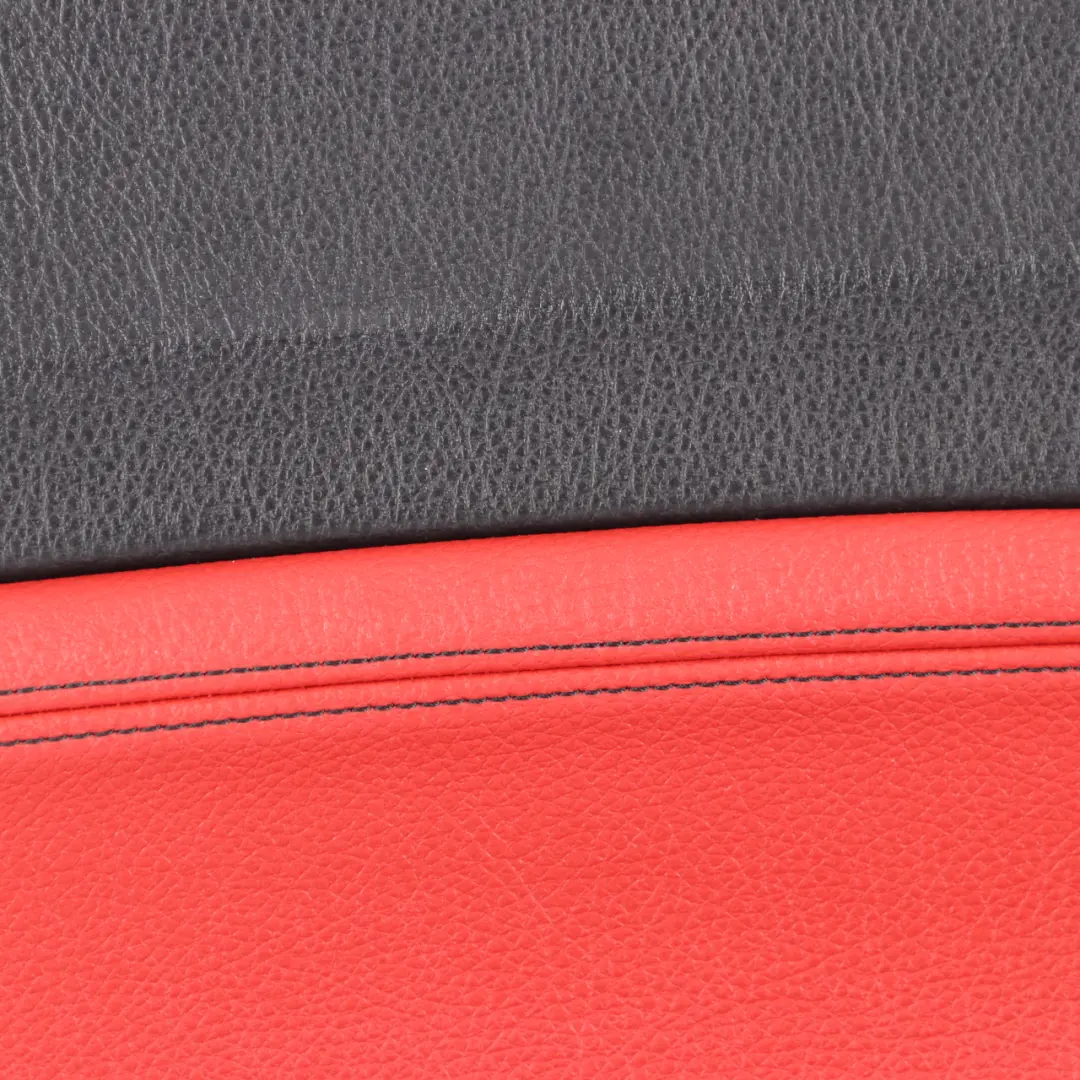 BMW F22 Lateral Trim Panel Rear Left N/S Trim Cover Red Leather Dakota