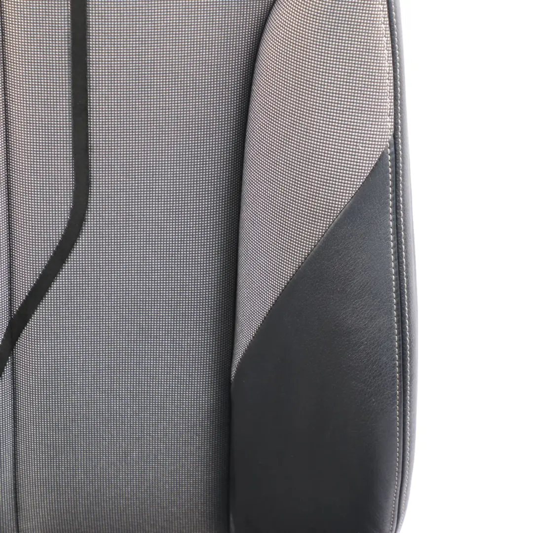 BMW F20 Front Seat Left N/S Interior Cloth Fabric Leather Metro Silver Black