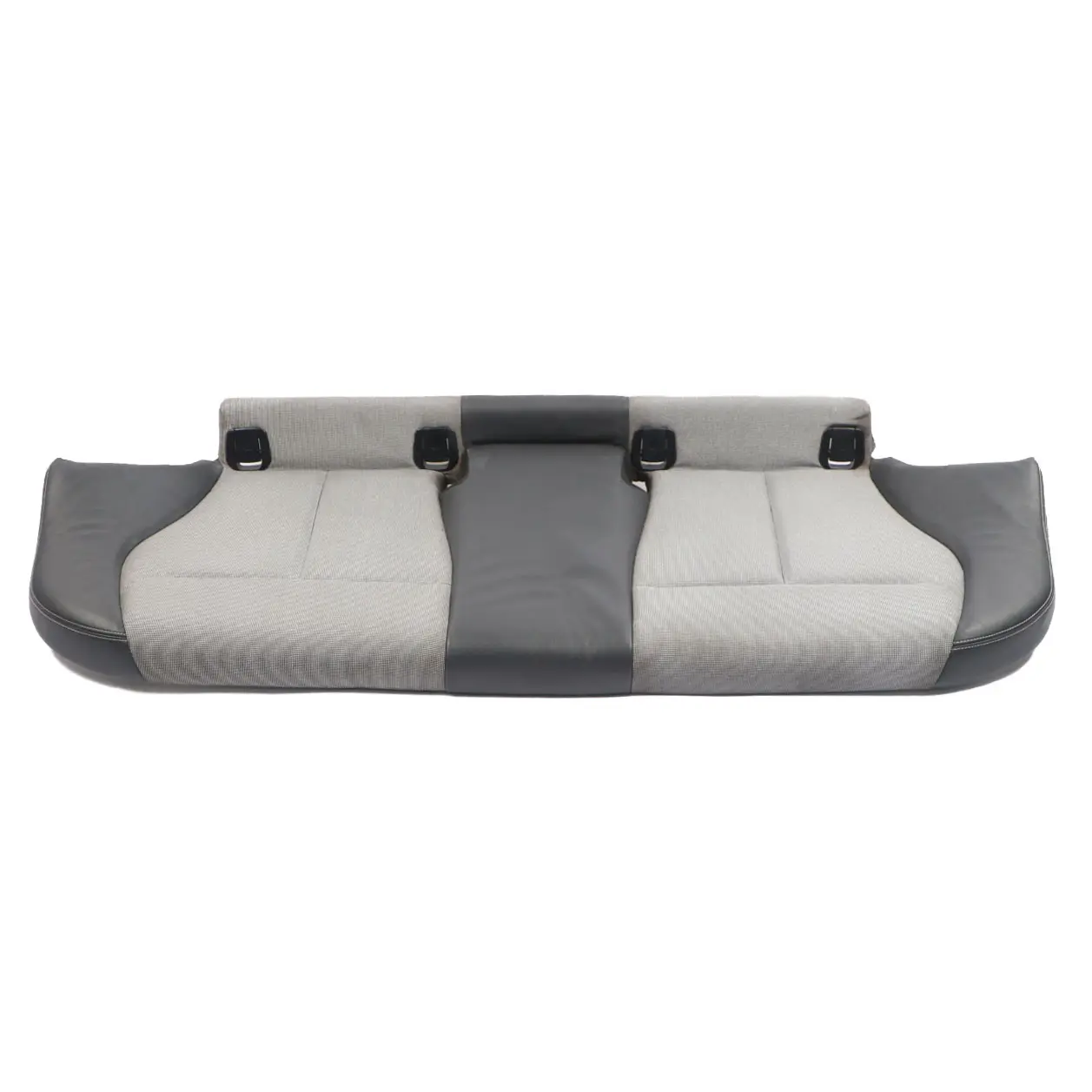 BMW F20 Rear Seat Bench Couch Sofa Cover Fabric Leather Metro Silver Black