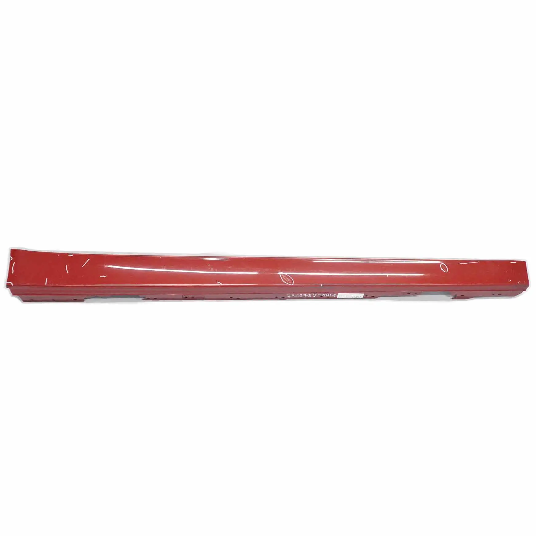 BMW F30 F31 Side Skirt Sill Strip Right O/S Melbourne Red Metallic - A75