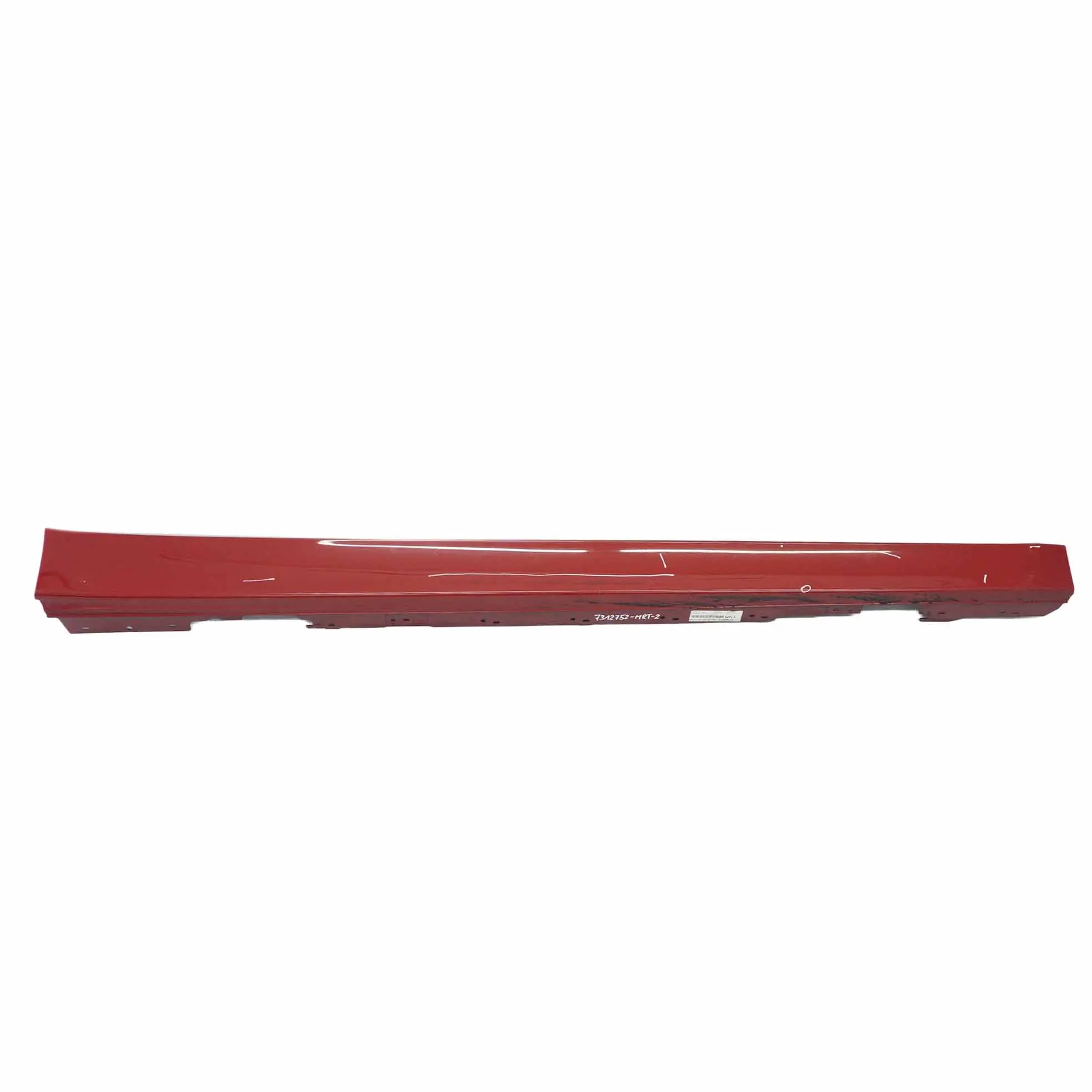 BMW F30 F31 Side Skirt Sill Strip Right O/S Melbourne Red Metallic - A75