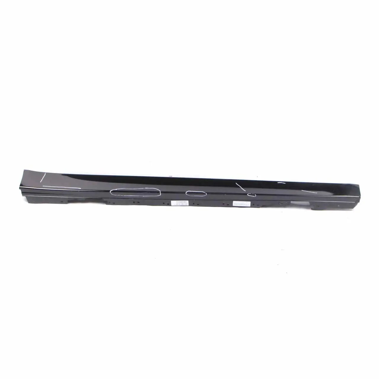 BMW F30 F31 Side Skirt Sill Strip Covering Right O/S Schwarz 2 Black - 668