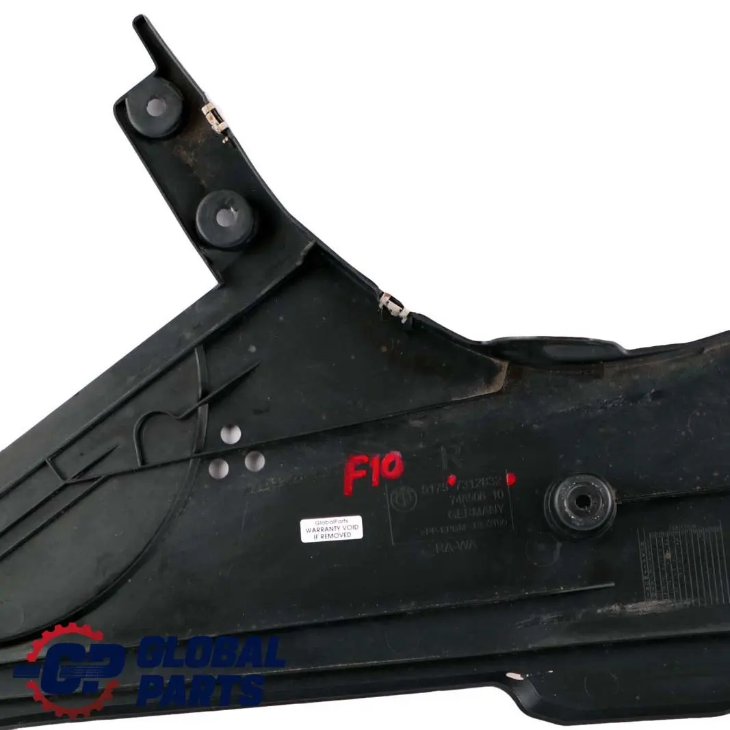 BMW F10 F11 Couvercle De Réservoir Sous Le Plancher Droit O/S 7312832