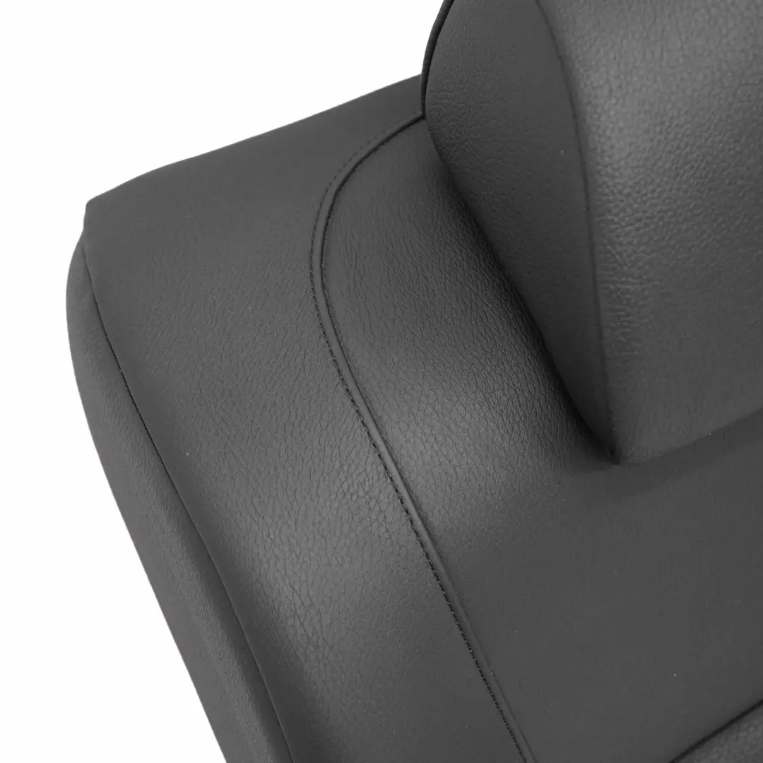 BMW F01 Rear Seat Backrest Bench Covering Back Rest Leather Dakota Black