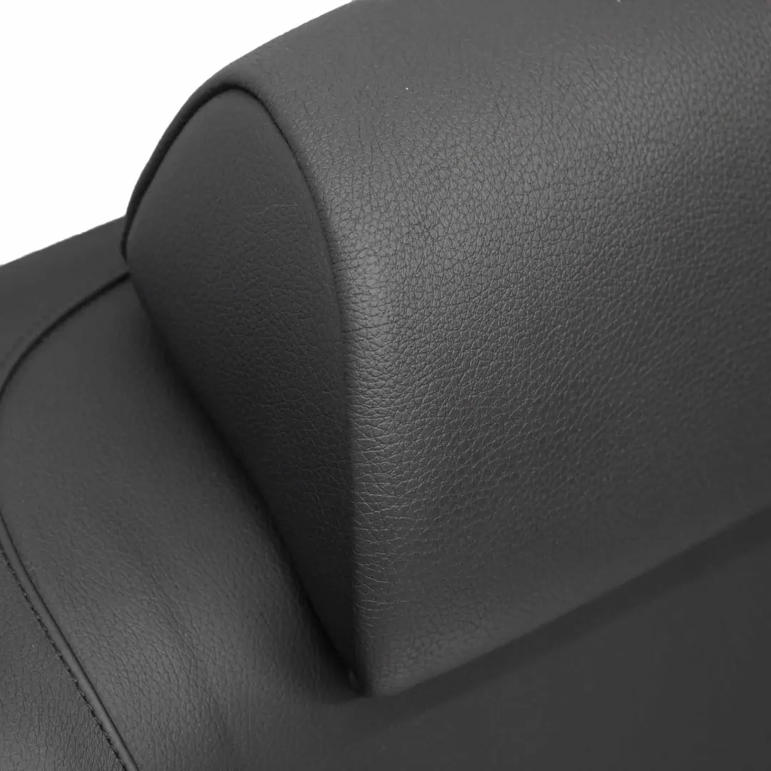 BMW F01 Rear Seat Backrest Bench Covering Back Rest Leather Dakota Black