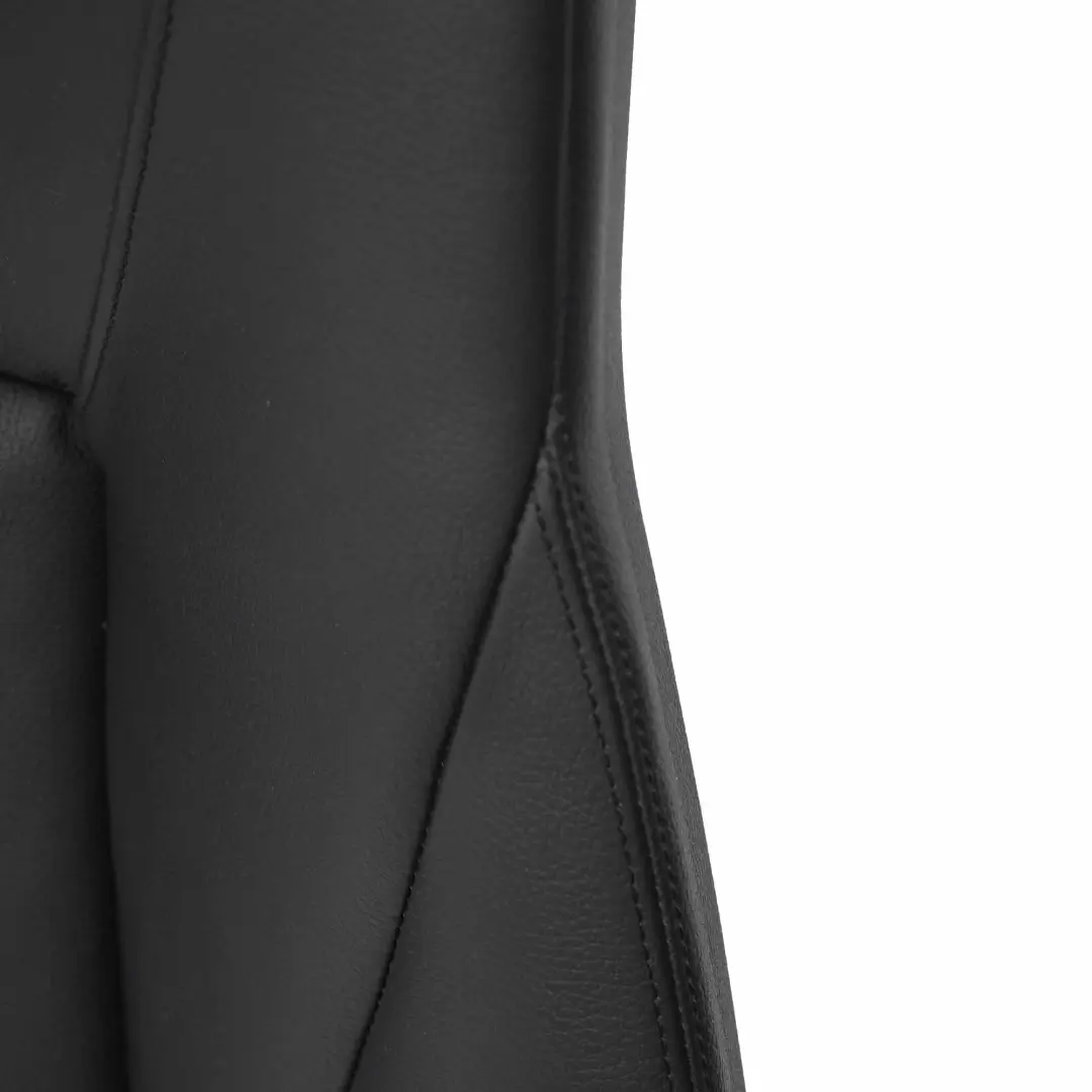 BMW F01 Rear Seat Backrest Bench Covering Back Rest Leather Dakota Black