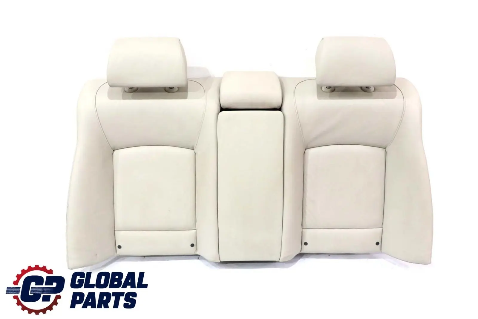 BMW F01 F02 LCI Respaldo Asiento Trasero Funda Cuero Elfenbeinweiss Blanco