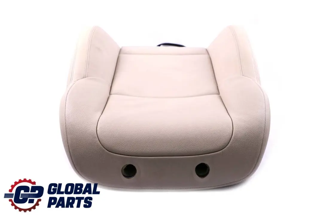 BMW 7 F01 Front Left Sport Seat N/S Heated Backrest Cover Padding Leather White