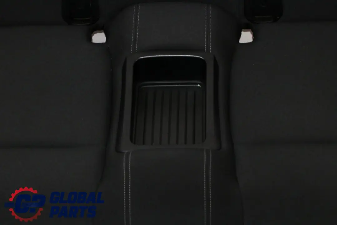 BMW F21 F22 Asiento Trasero Sofá Sofá Tela Antracita Negro 7320048