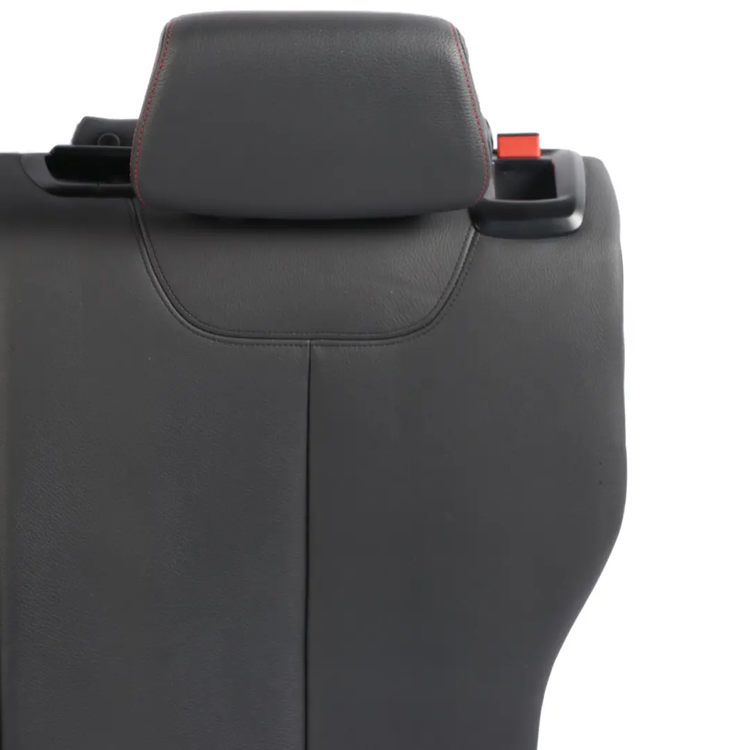 BMW F20 F21 Rear Seat Left N/S Backrest Back Seat Cover Leather Black Red Thread