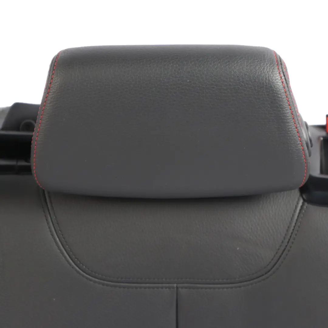 BMW F20 F21 Rear Seat Left N/S Backrest Back Seat Cover Leather Black Red Thread