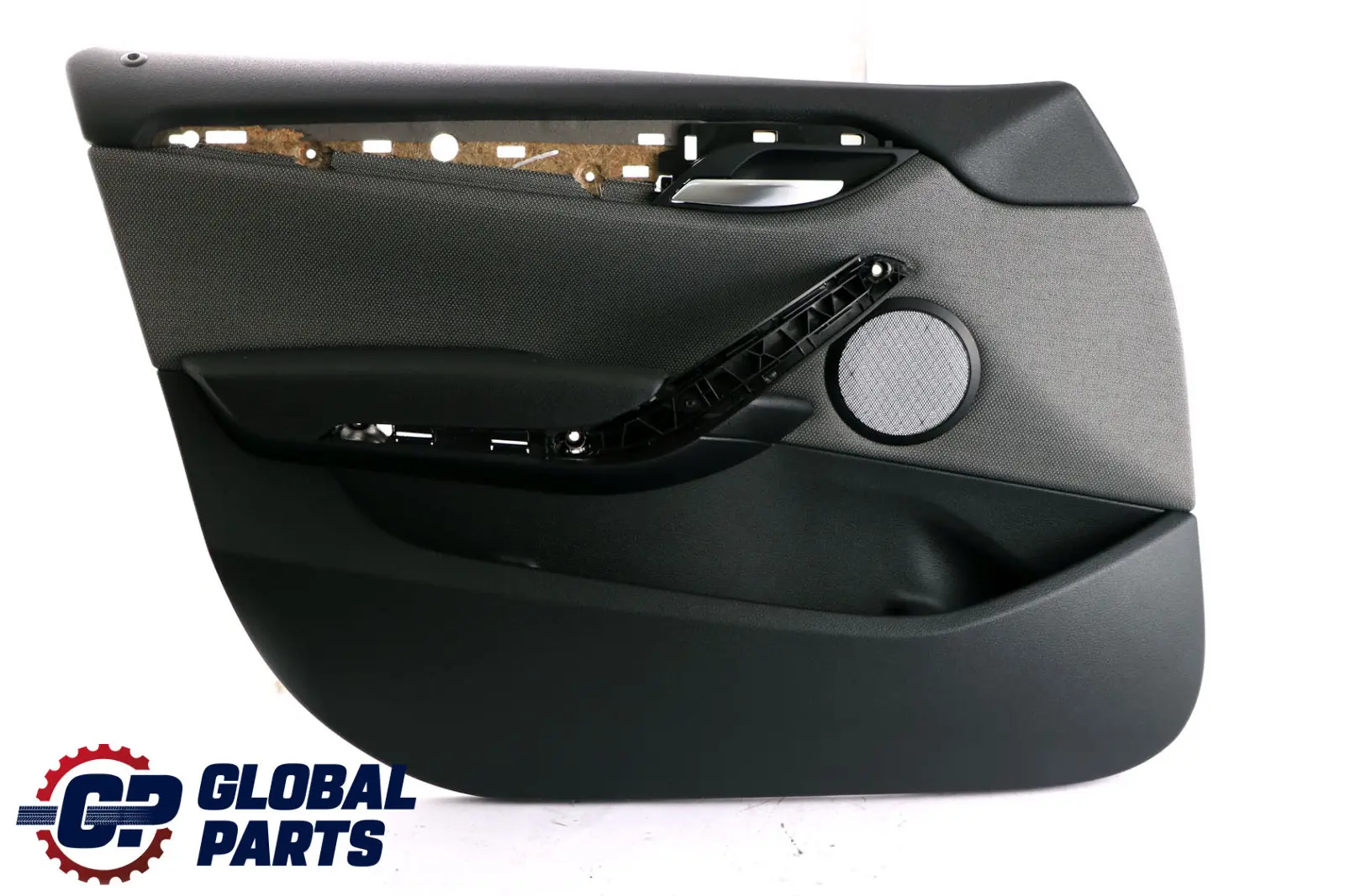 BMW X1 E84 Panel puerta del. izq. tela antracita plata