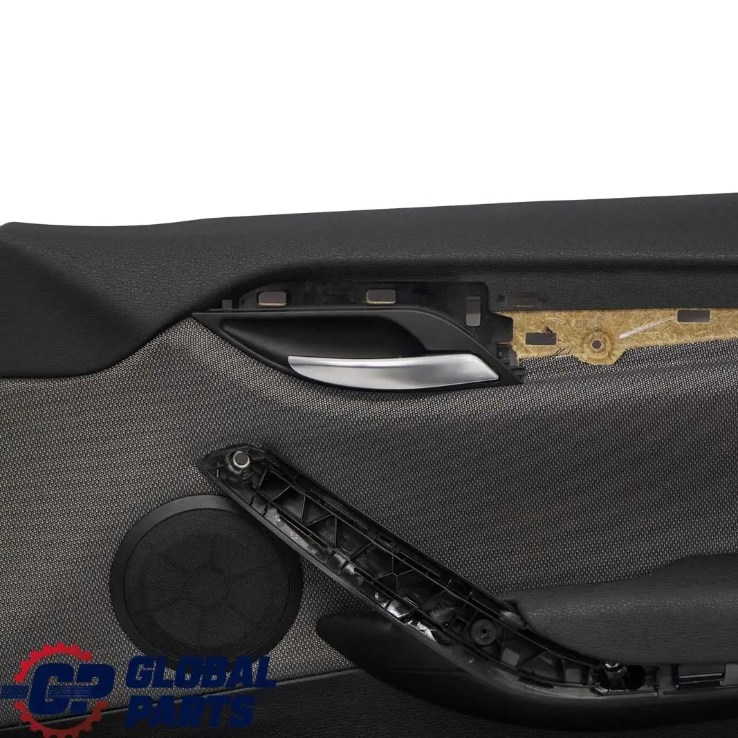 £BMW X1 E84 Front Right O/S Door Card Lining Trim Fabric Cloth Anthracite Silver