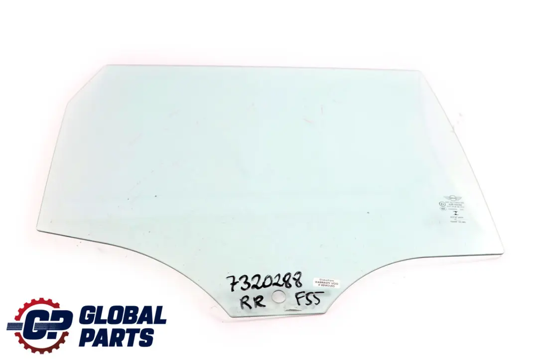 BMW Mini Cooper F55 Rear Right O/S Driver Side Door Window Glass AS2