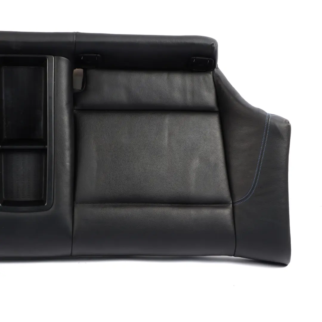 Rear Seat BMW E81 E82 Leather Interior Bench Couch Cover Boston Black Blue