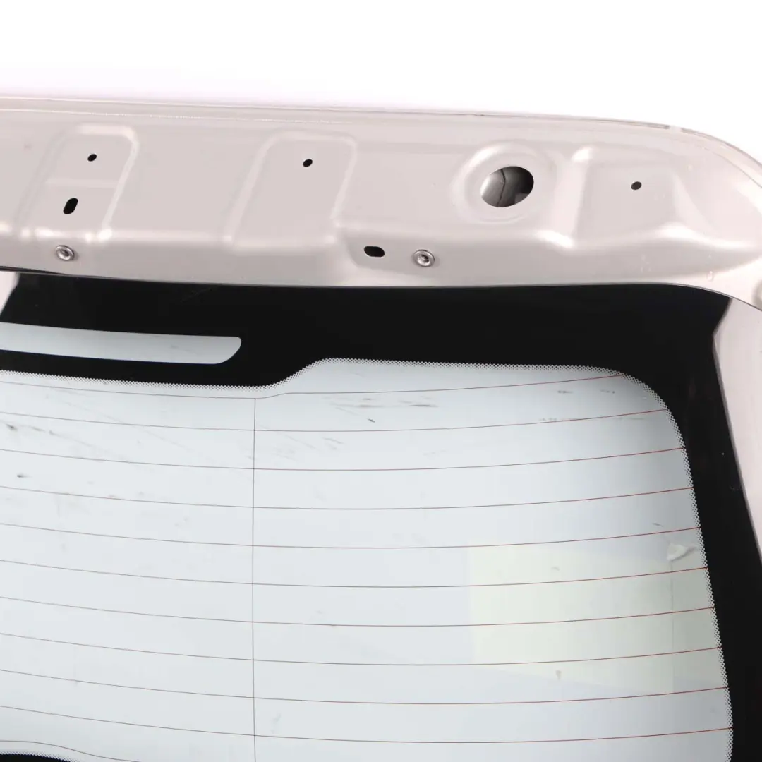 @Mini Cooper F56 Boot Trunk Lid Tailgate White Silver Metallic - A62