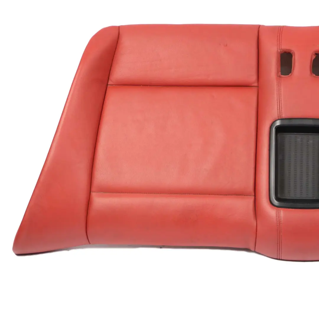 BMW 1 E88 Convertible Rear Seat Cover Couch Bench Leather Boston Coral Red