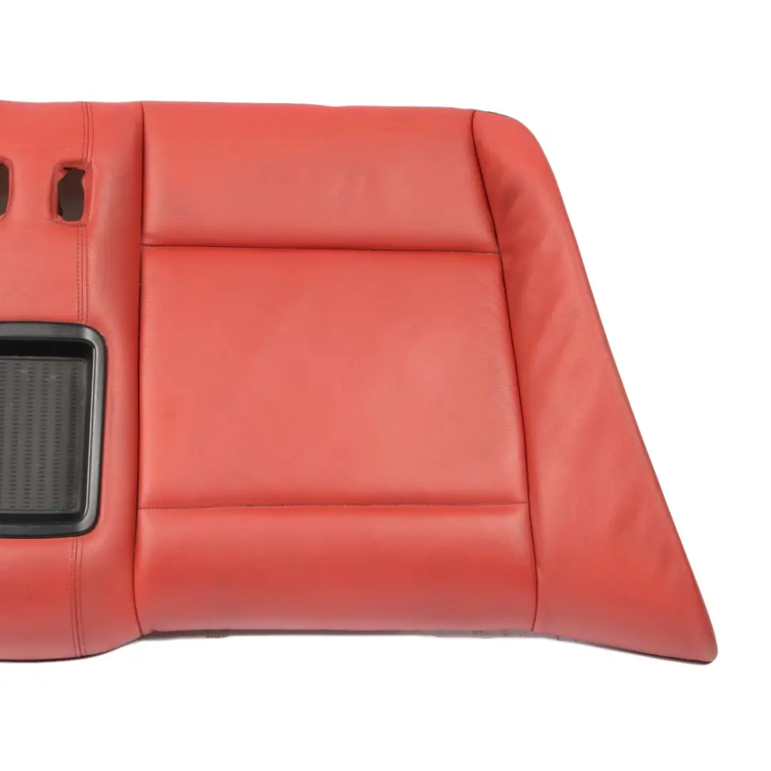 BMW 1 E88 Convertible Rear Seat Cover Couch Bench Leather Boston Coral Red