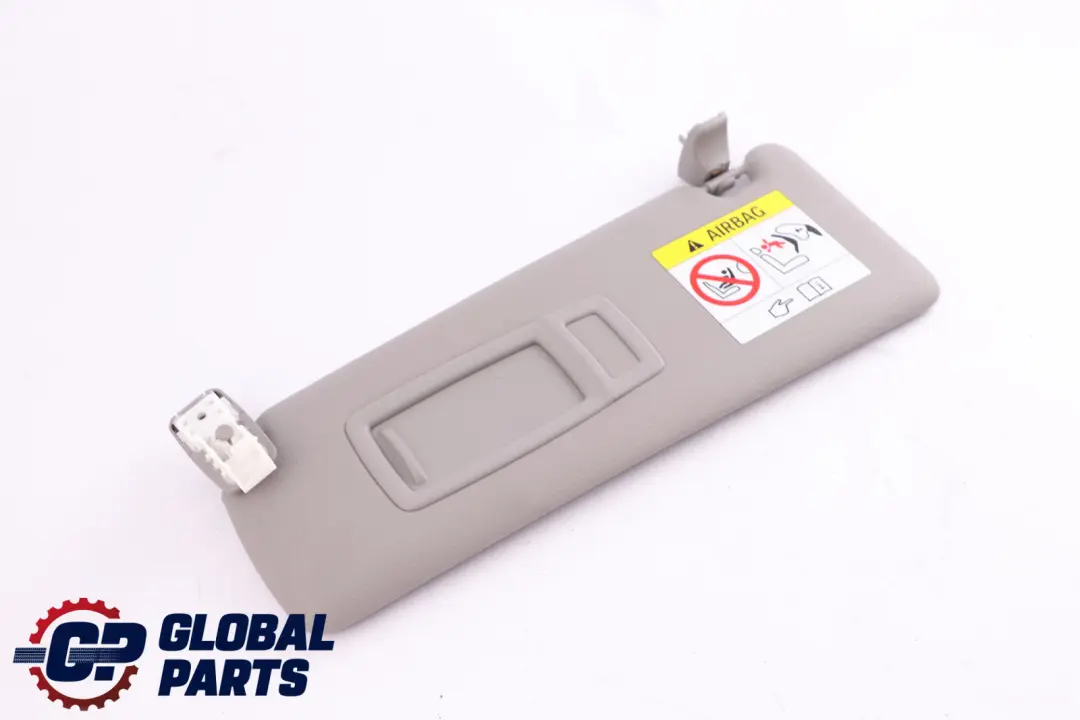 BMW 3 Series F30 F31 Sun Visor With Mirror Left N/S Everestgrau Grey Leather