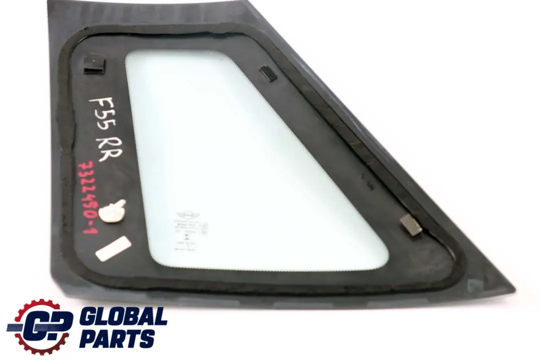 Mini Cooper F55 Rear Right O/S Quarter Door Side Window Glass Green AS2