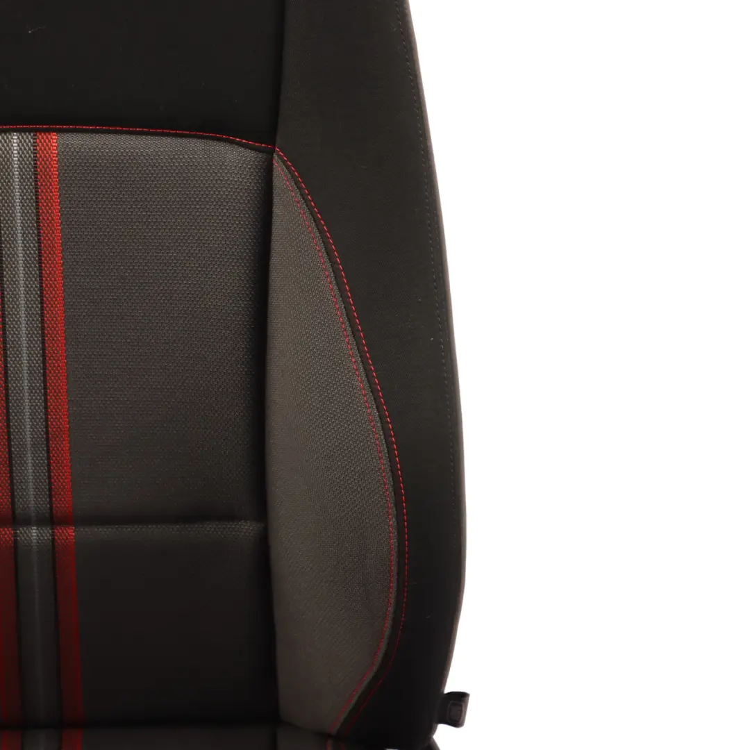 BMW X1 E84 Sport Front Left N/S Seat Cloth Median Anthracite Red 7324179