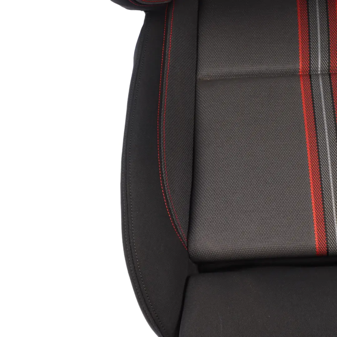 BMW X1 E84 Sport Front Left N/S Seat Cloth Median Anthracite Red 7324179