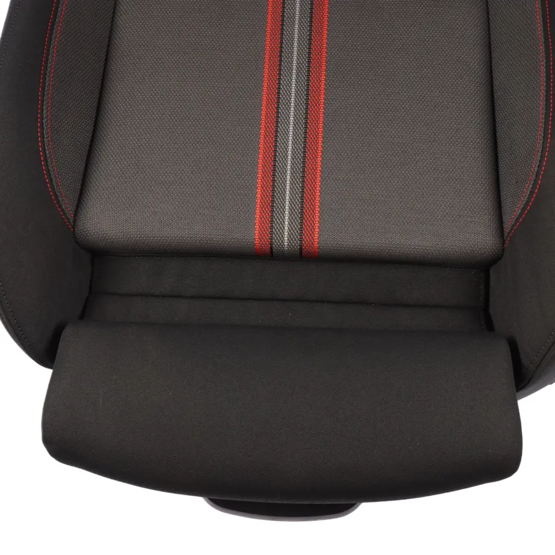 BMW X1 E84 Sport Front Left N/S Seat Cloth Median Anthracite Red 7324179