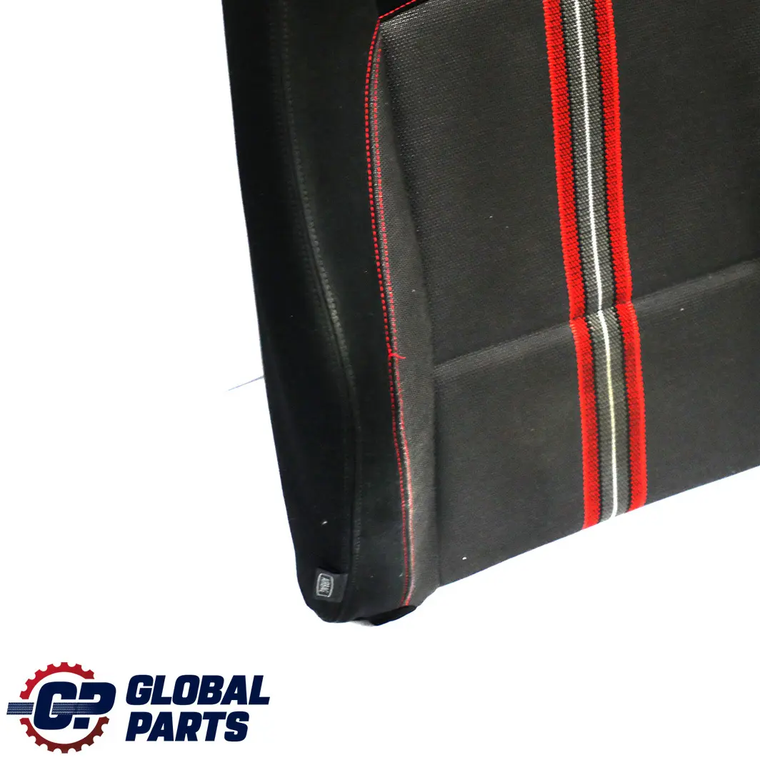 BMW X1 E84 Front Right O/S Sport Seat Backrest Cover Cloth Anthracite Red