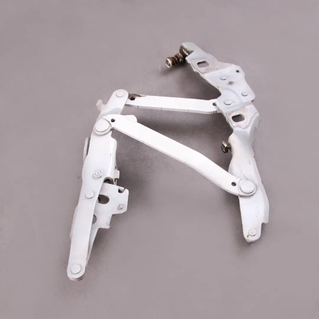 Hood Bonnet Hinge BMW Z4 E89 Left Engine N/S Alpinweiss Alpine White 300 7285817