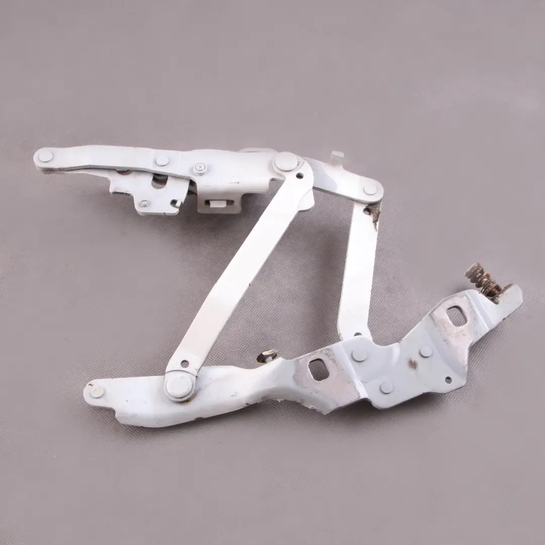 Hood Bonnet Hinge BMW Z4 E89 Left Engine N/S Alpinweiss Alpine White 300 7285817