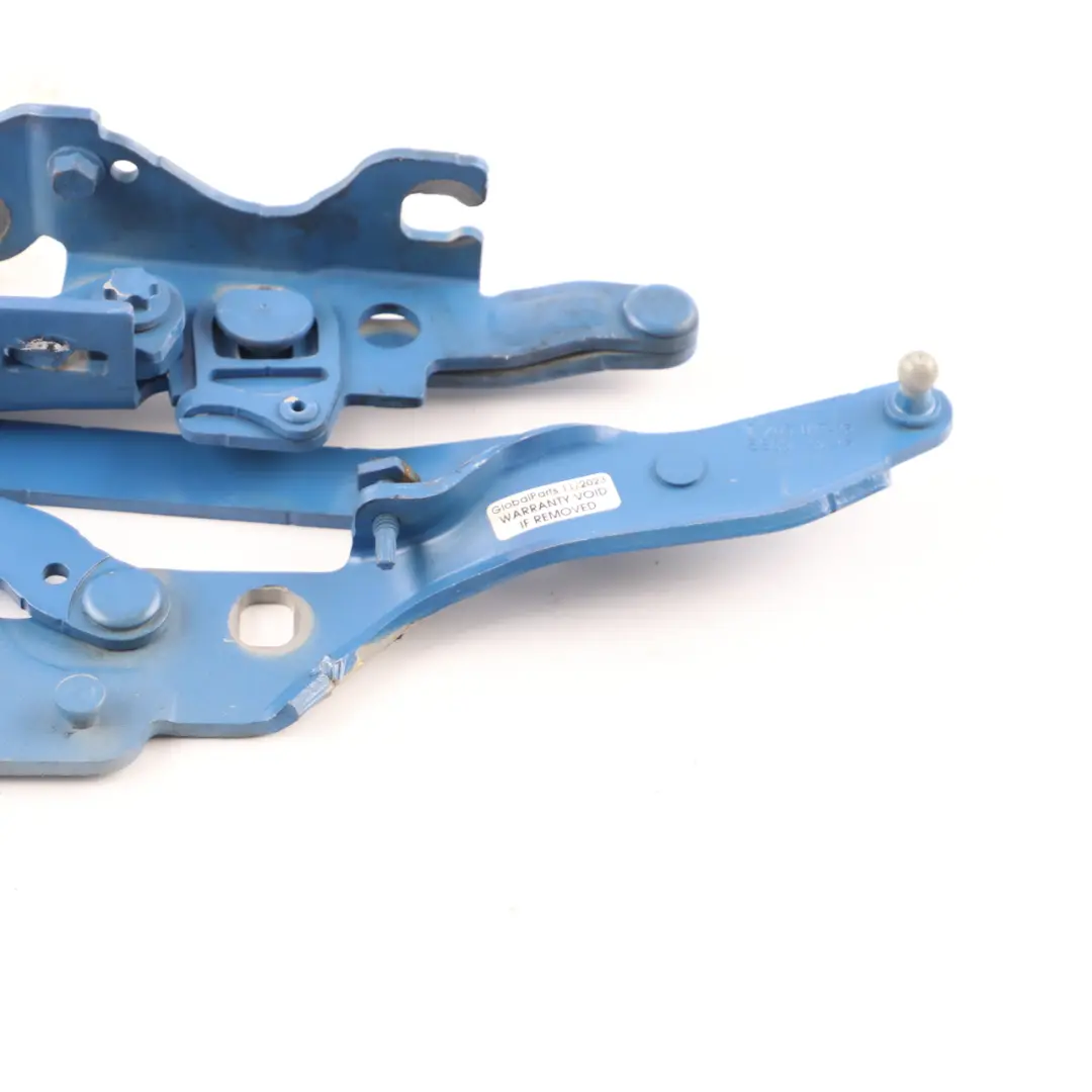 BMW Z4 E89 Hood Bonnet Hinge Left Engine N/S Estoril Blue B45 7285817