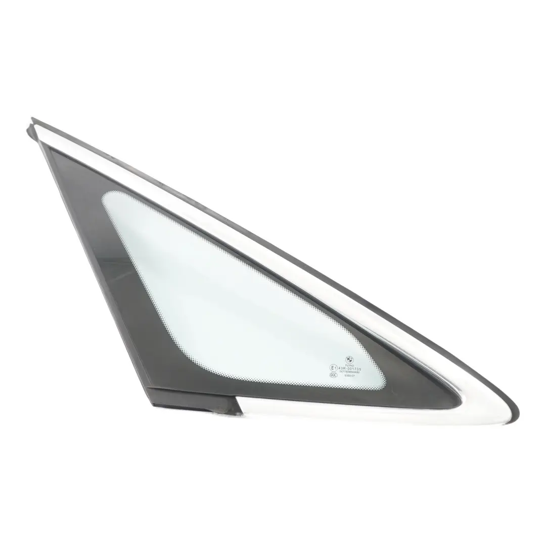 BMW F45 Vitre custode avant droite Triangle de verre AS2 Vitrage chromé 7326156