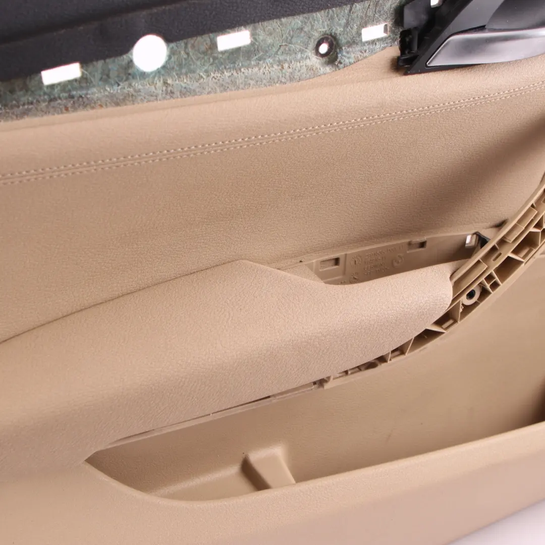 BMW X1 E84 Door Card Front Left N/S Lining Trim Leather Nevada Savanna Beige