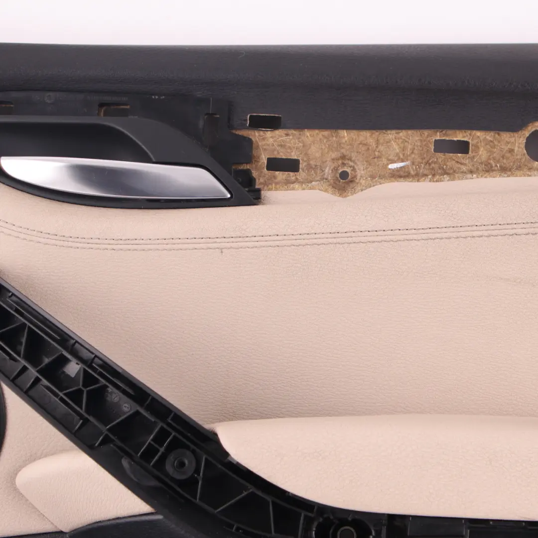 Door Card BMW X1 E84 Front Right O/S Door Lining Trim Leather Nevada Oyster