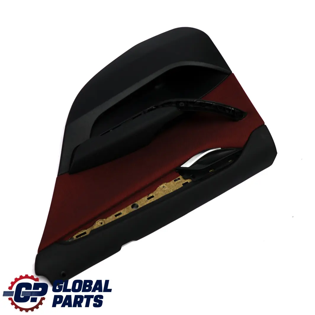 BMW X1 E84 Rear Right Door Card Lining Trim Fabric Cloth Vermilion Red